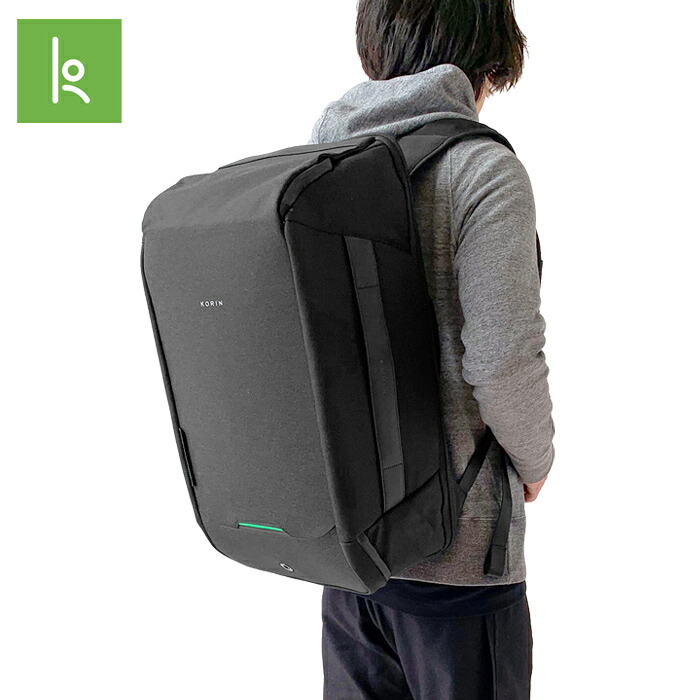コリンデザイン リュック メンズ レディース KORIN DESIGN ClickPack Travlo クリックパック トラベロ ビジネスリュック バックパック トラベルバッグ 旅行 大容量 機内持ち込み可能 TSAロック 防犯 盗難防止