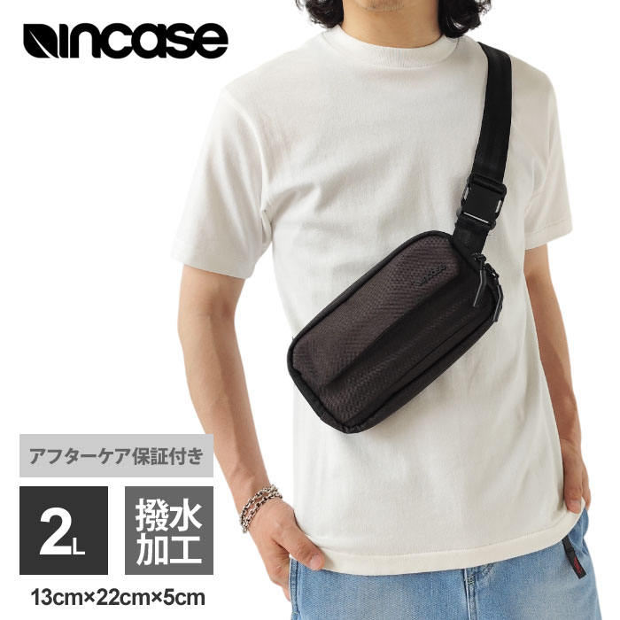 Incase ブラック ボディバッグ　未使用 楽天市場】【最大54倍 7/25限定】 ノベルティ付 【日本正規品