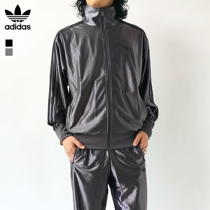 【※人気色】アディダスオリジナルス★刺繍ロゴスリーライントラックジャケット2XL adidas Originals - 新品 L】アディダス刺繍トラックジャケット