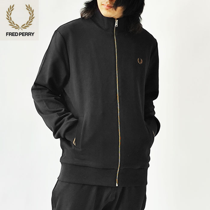 FRED PERRY ブラック フルジップジャケット XL FRED PERRY ブラック ジップアップジャケット XL FRED PERRY