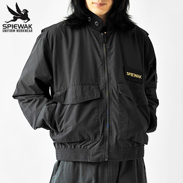 【最高限度1,000円引き換え証振りだし中！】【SALE】スピワック SPIWAK 上衣 G-8 WEP JACKET SHORT メンズ ミリタリー 上衣 照明ランプ色合い 綿織物ナイロン 遊撃手丈 アウター 春 秋  黒 黒いこと 001 M L T01032【2420】【★】