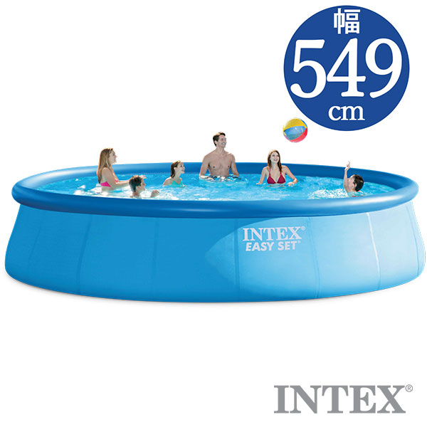 INTEX(はたご屋テックス)丸形イージーセットプールES1848【 549 × 122 珊】Easy Set Pool 26175 定め事品