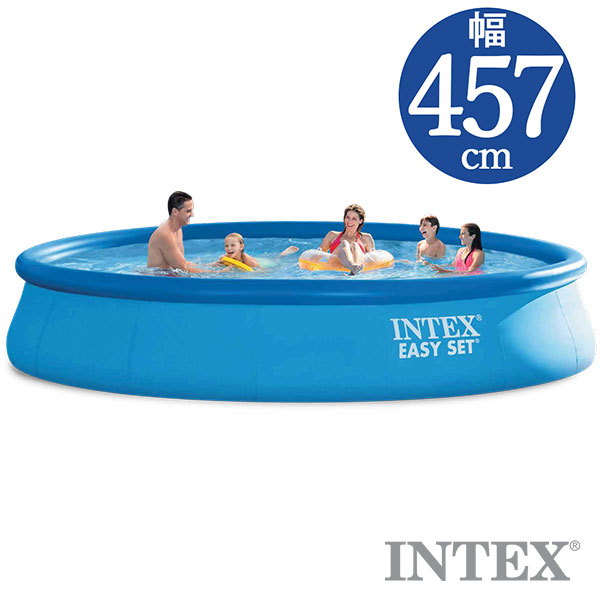 INTEX(はたご屋テックス)丸形イージーセットプールES1533【 457 × 84 糎】Easy Set Pool 28157 定まり品