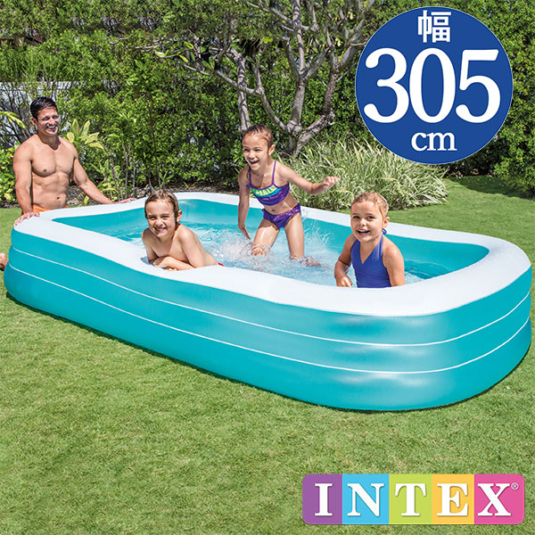 新品未開封 INTEX スイムセンター ファミリー プール U-58484 INTEX INTEX（インテックス） スイムセンターファミリープール