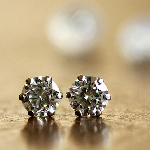 【P10倍】ダイヤモンド ピアス ダイヤピアス 0.50ct PT900 プラチナ ハート&キューピッド(鑑別書付き) スタッドピアス 金属アレルギー対応 アレルギー対策 おしゃれ おすすめ 大人 シンプル 普段用 女性 20代 30代 40代 50代 日本製イエベ ブルベ|プレシャス 店