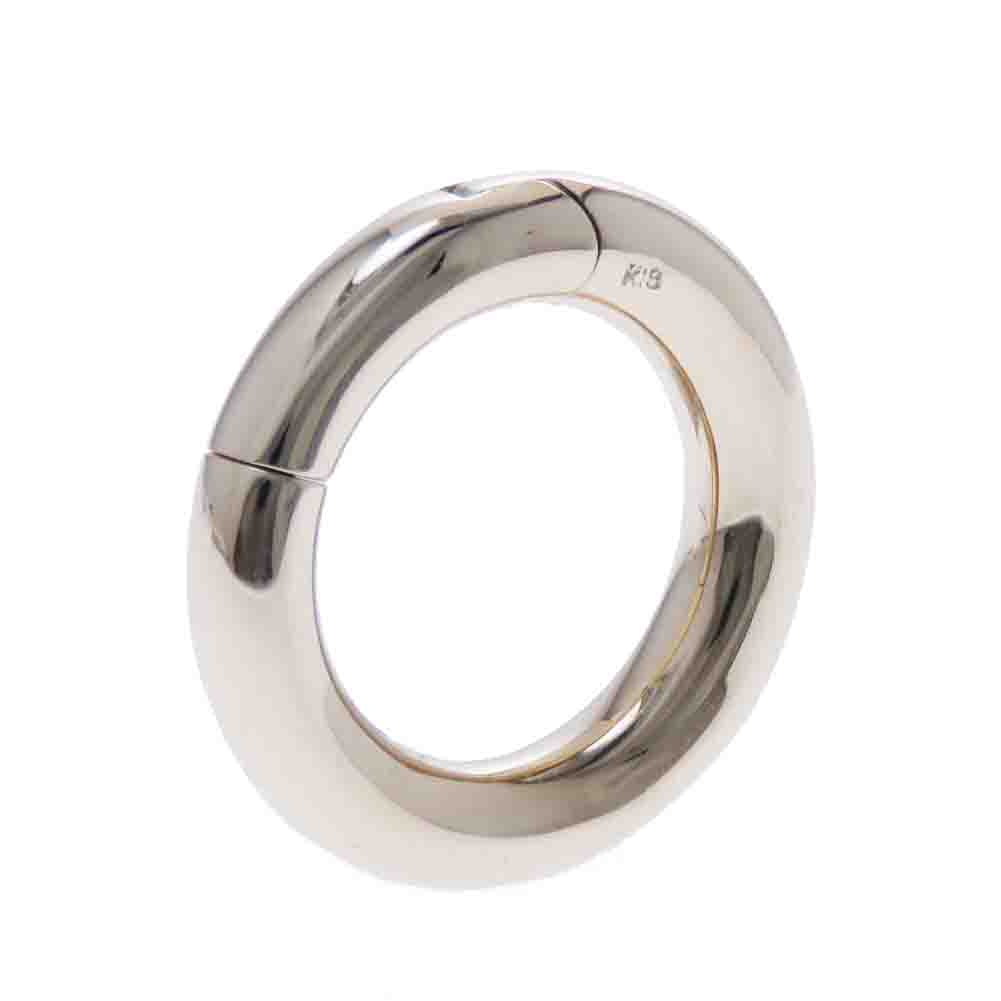 セグメントリングピアス クリッカーピアス フープピアス 上半身ピアス 8G 太さ約3.2粍 3.2粍 K10 K18 Pt900 片耳 1個 rapinesu-1085