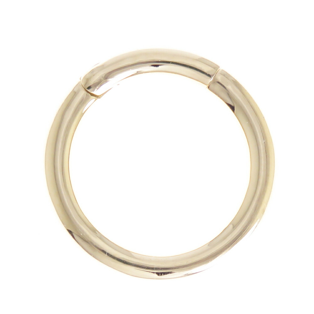 セグメントリングピアス クリッカーピアス フープピアス 上半身ピアス 10G 太さ約2.5粍 2.5粍 K10 K18 Pt900 片耳 1個 rapinesu-90874