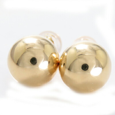 セカンドピアス 18金 18k ニッケルフリー 特芯 丸玉 10ミリ 10mm地金 軸太 12ミリ 10mm 0.8mm 0.9mm ポスト 加工 対応 K18 シンプル ファーストピアス｜ジュエリーラピネス