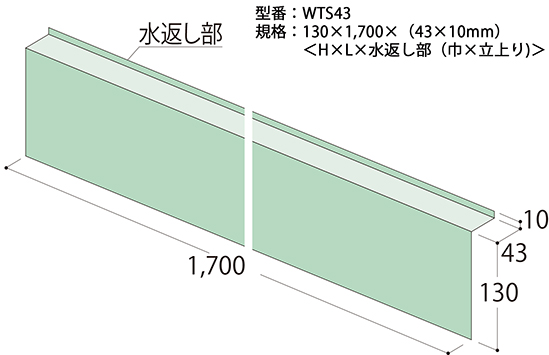 楽天市場】住宅用防水部材 水切りシート（鞍掛けシート）F501 MKSF51