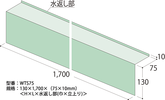 楽天市場】住宅用防水部材 水切りシート（鞍掛けシート）F501 MKSF51