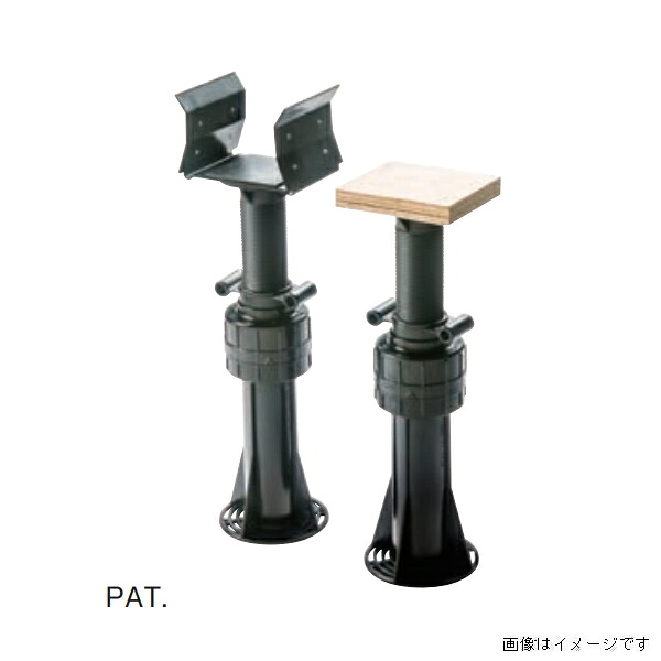 【法人限定】城東テクノ ゆかづか 大引受 合板タイプ 保存処理材 30個入り 対応寸法:321～450mm ブラック YS-3044B