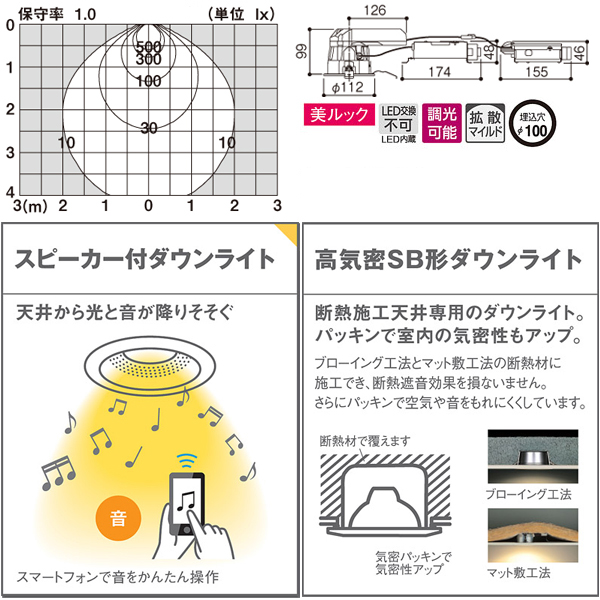 うのにもお得な パナソニック天井埋込型 LED 昼白色 ダウンライト 美