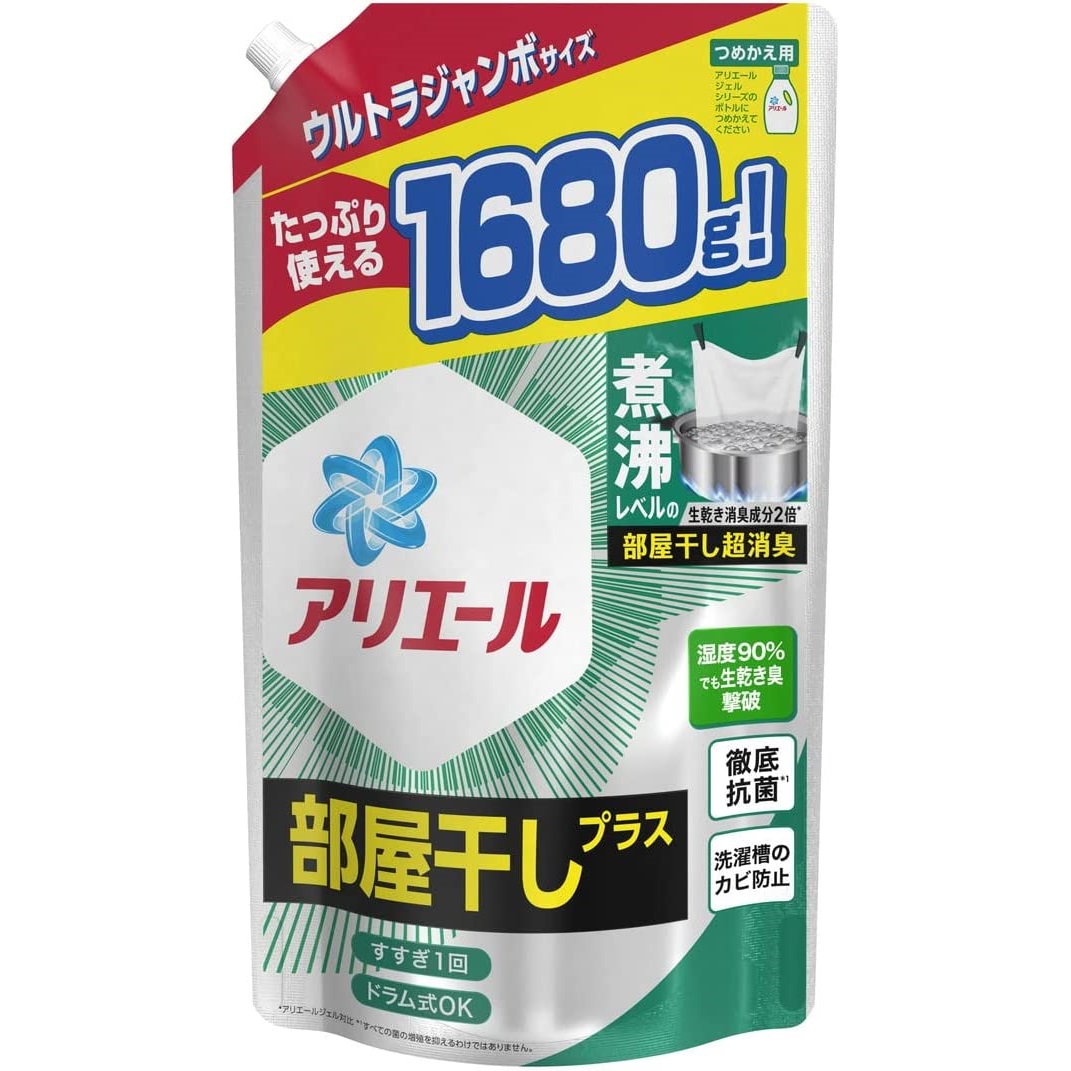 野花 卯月 アリエール 液体 ジェル 部屋干し 超ウルトラジャンボ 2.24