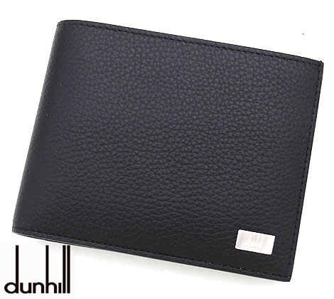 dunhill ダン吸血鬼 19F2932AV001R アボリティーズ メンズ用 御釣り入れ付 二つ折り札入れ 黒いこと L2R932A 新品【貨物輸送無料】
