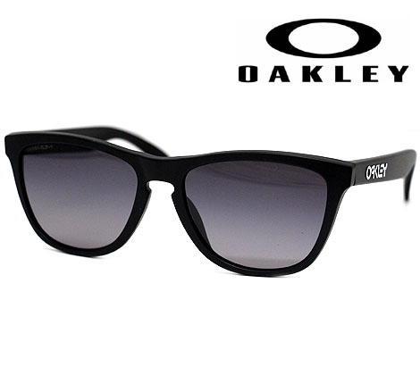 OAKLEY オークリー OO9245-D054 サングラス Frogskins フロッグスキン アジアンフィット マットブラック プリズムグレーグラディエント 正規品 オークレー OO9245-D0-54 【送料無料】