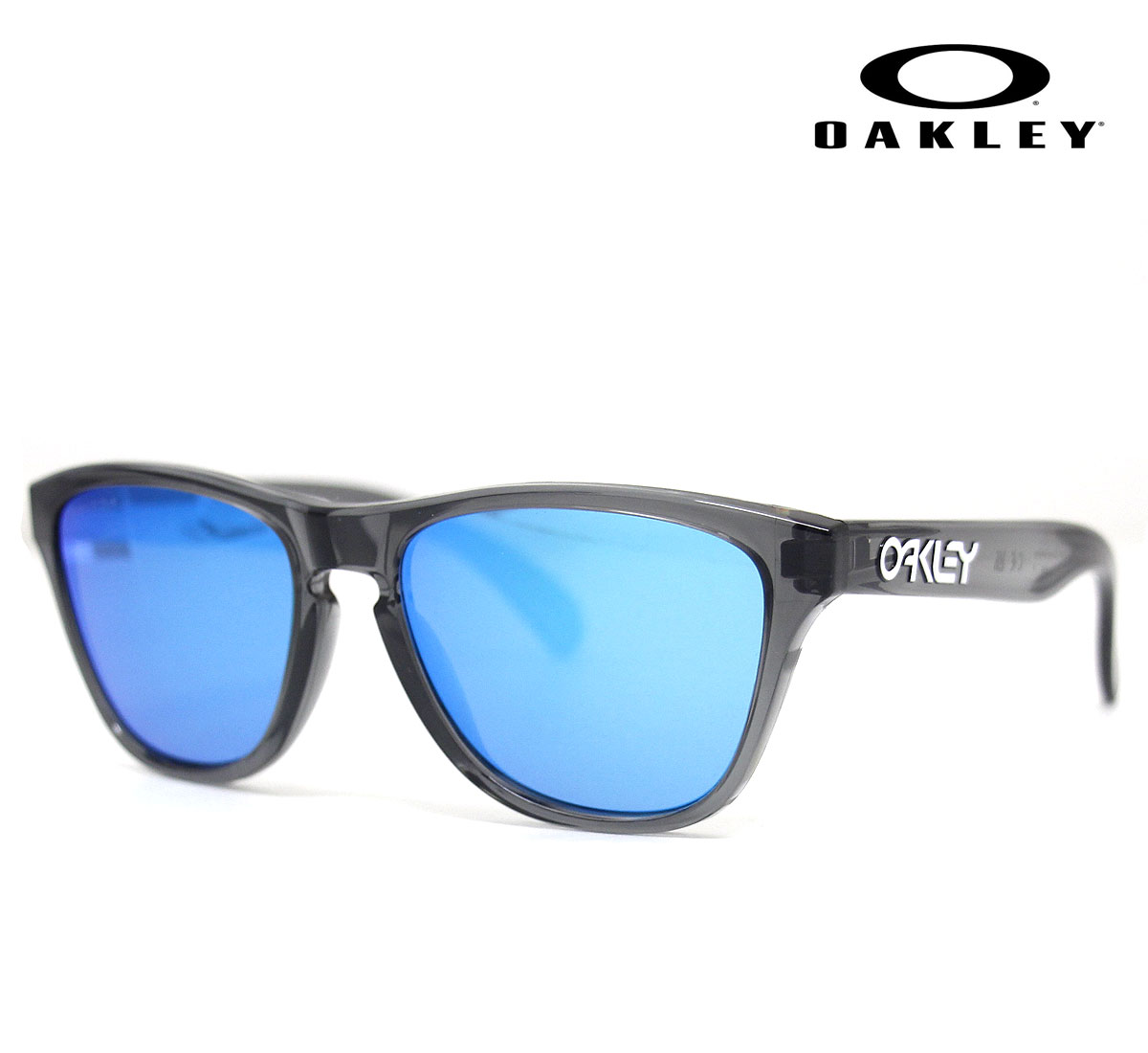 OAKLEY オークリー OJ9009-0248 フロッグスキン Frogskins XXS サングラス YOUTH SUN 子供用 ジュニア キッズ ミラーレンズ  グレースモーク プリズムサファイア 正規品 【送料無料】