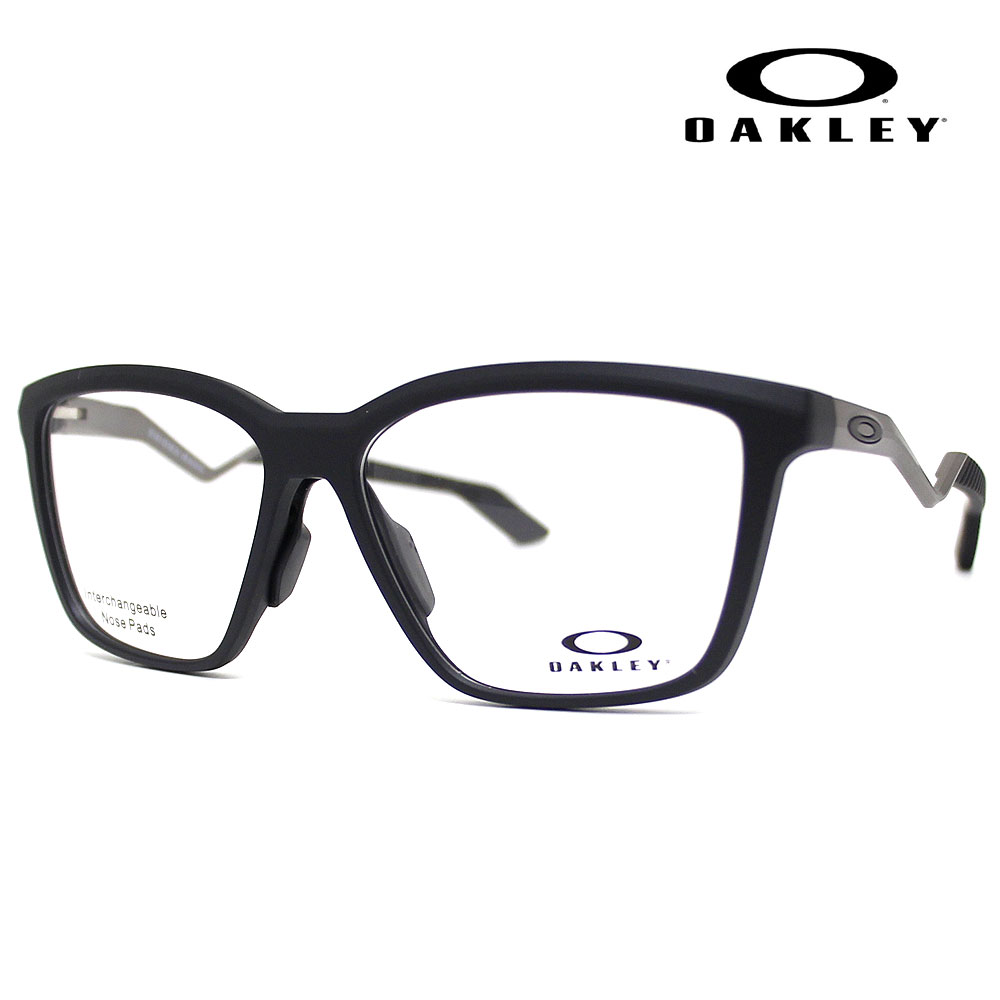 OAKLEY オークリー OX8191-0157 メガネフレーム ENIGMA MASS エニグマ マス 伊達メガネ ブラック スクエア 正規品 【送料無料】｜ジュエリーセキネ