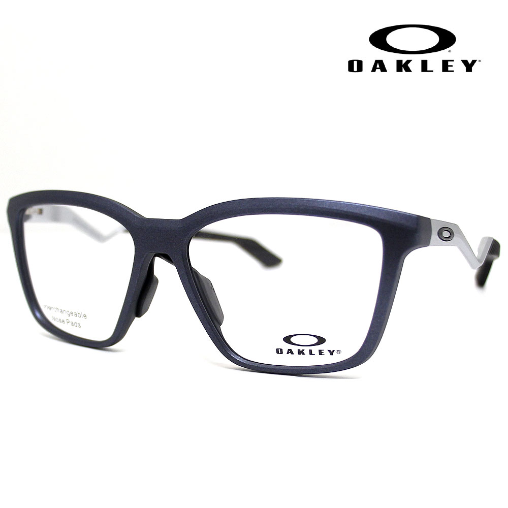 OAKLEY オークリー OX8191-0455 メガネフレーム ENIGMA MASS エニグマ マス 伊達メガネ マット ブルー スティール スクエア 正規品 【送料無料】|ジュエリーセキネ