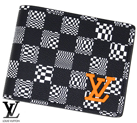 Louis Vuitton ルイ ヴィトン M ダミエ ディストーテッド 小銭入れ無し 二つ折り財布 ポルトフォイユ ミュルティプル Louis Vuitton 送料無料 ジュエリーセキネカード用ポケットの豊富な札入れです スカ ミュージックから着想を得たブラック ホワイトの市松 Louis Vuitton ルイ ヴィトン M ダミエ ディストーテッド 小銭入れ無し 二つ折り財布 ポルトフォイユ ミュルティプル Louis Vuitton 送料無料 ジュエリーセキネカード用ポケットの豊富な札入れです スカ ミュージックから着想を得たブラック ホワイトの市松