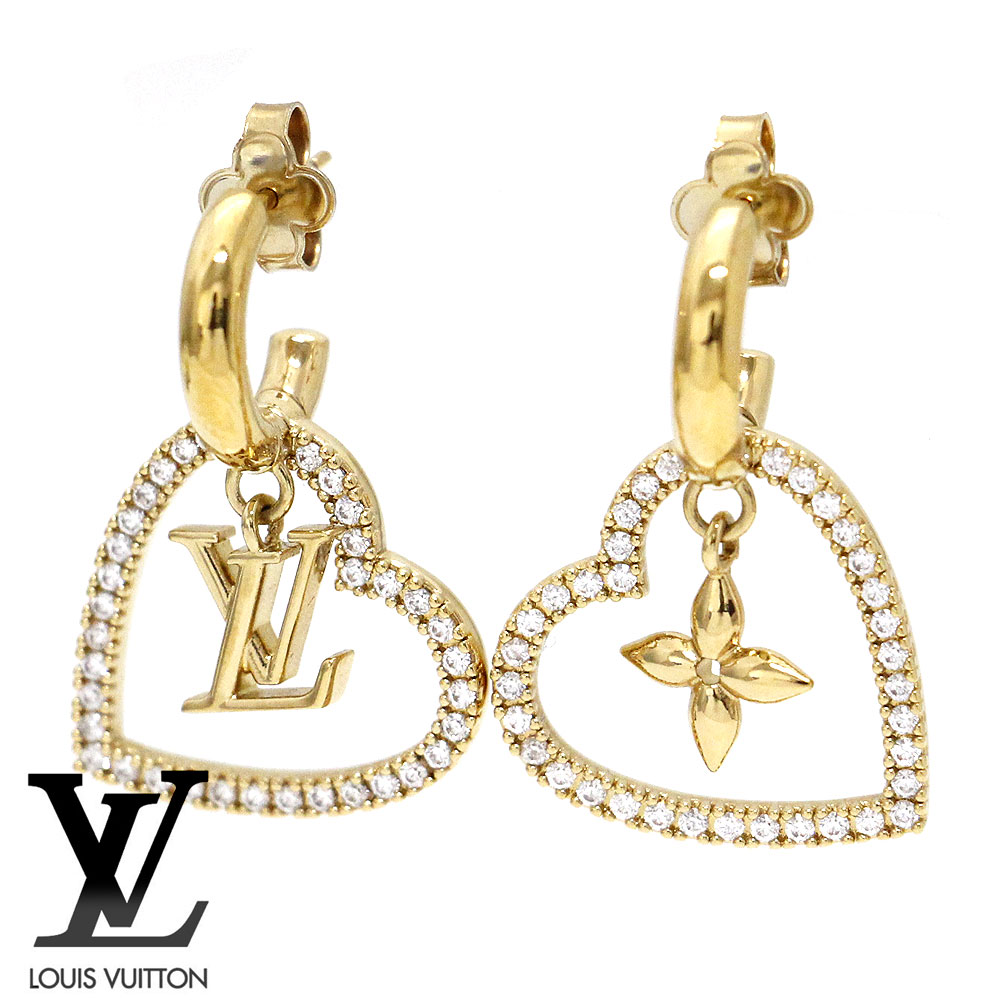 Louis Vuitton ピアス・ハート フォーリンラブ PM 楽天市場】【中古】 LOUIS VUITTON ルイ・ヴィトン フォーリン