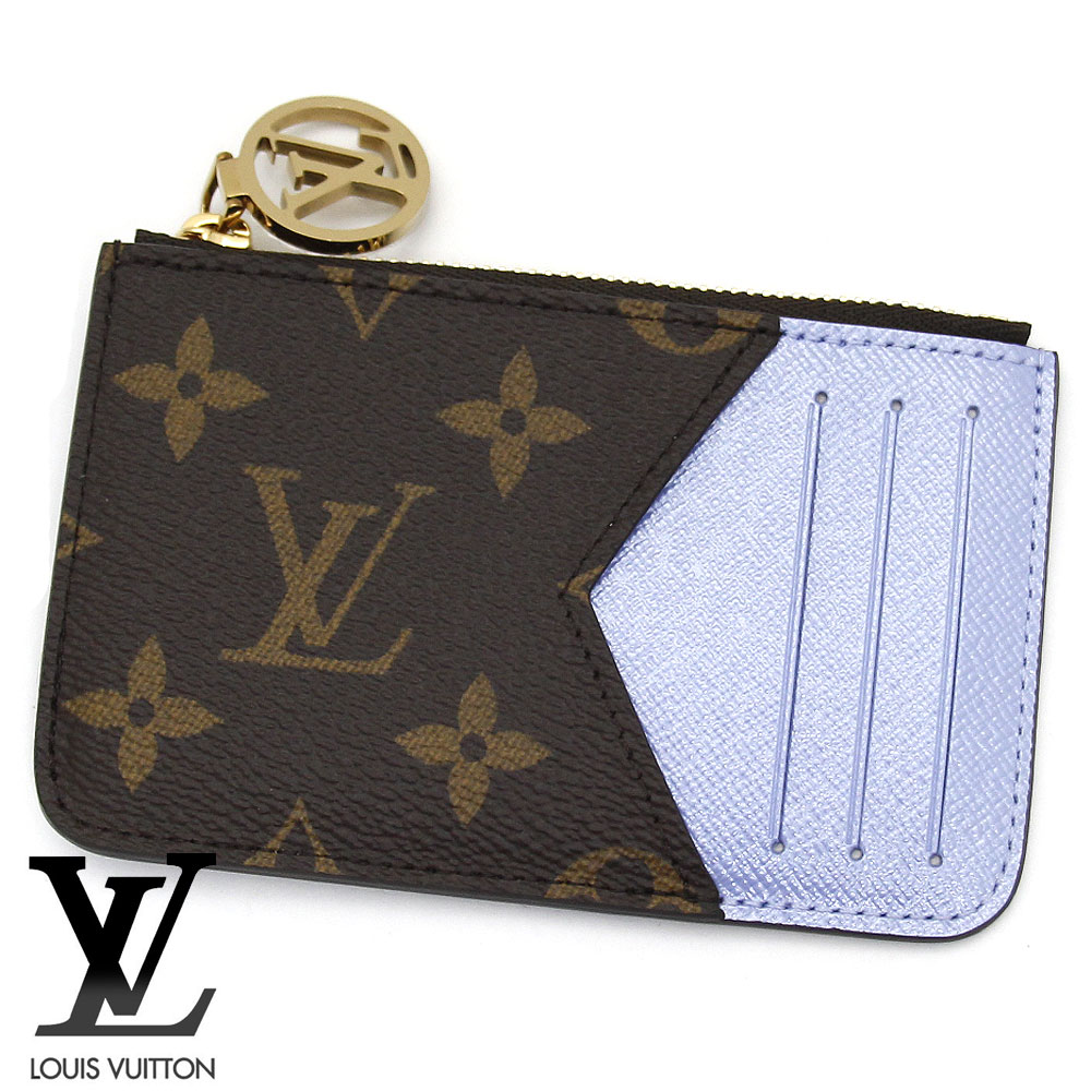 LOUIS VUITTON ルイ ヴィトン M26653 モノグラム オポルト ブーム･ロミー 名刺入れ 歌留多入れもの コインケース ブルーフロスト 新品【貨物輸送無料】