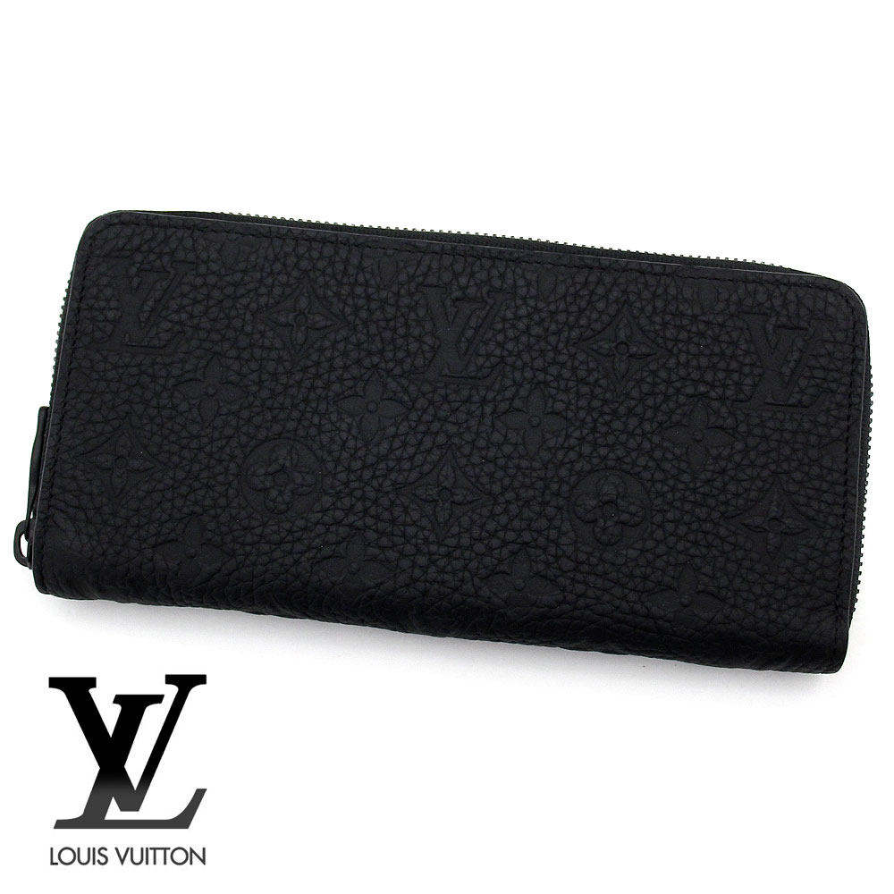 LOUIS VUITTON ルイ ヴィトン M11721 モノグラム･トリヨン ジッピーウォレット･ホリゾンタル メンズ用 釣り銭入れ付き添い人 長金入れ 黒いこと ノワール 新品 【貨物輸送無料】