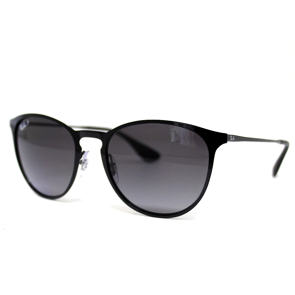 Ray Ban レイバン RB3539 002/T3 54 黒眼鏡 ERIKA METAL 偏光水晶体 偏光黒眼鏡 金属元素 エリカ属 メンズ レディース ユニ一発やる 黒いこと グレーグラディエント ポラライズド 定め事品 【貨物輸送無料】