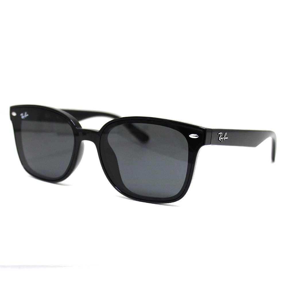 Ray Ban レイバン RB4461D 601/87 64 サングラス ブラック ダークグレー スクエアシェイプ ビッグシルエット 大きめ メンズ　レディース ユニセックス ローブリッジフィット 正規品 【送料無料】