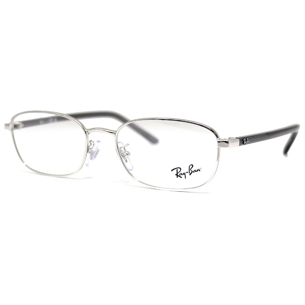 Ray Ban レイバン RX6551D RB6551D 2501 53 OPTOCS オプティクス 伊達眼鏡 メガネフレーム ピローシェイプ オプティカル シルバー ローブリッジフィット JAPAN COLLECTION 正規品 【送料無料】|ジュエリーセキネ