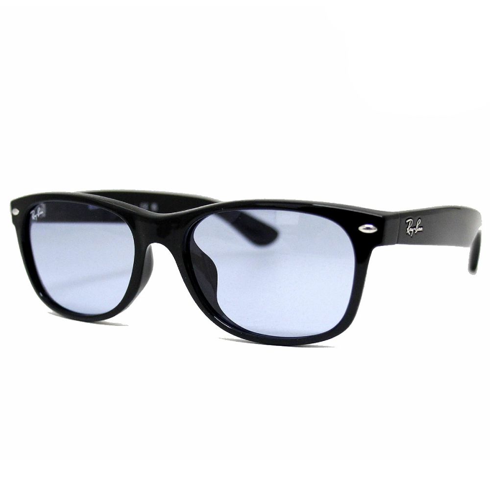 Ray Ban レイバン RB2132F 601/64 55 サングラス NEW WAYFARER ニュー ウェイファーラー ブラック ブルーグレー スクエア メンズ レディース 正規品 【送料無料】|ジュエリーセキネ