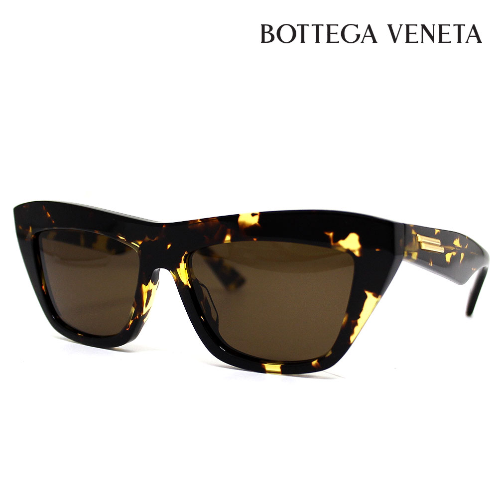 BOTTEGA VENETA ボッテガヴェネタ BV1121S 002 サングラス スクエア型 セルフレーム メンズ レディース ユニセックス ハバナ ブラウン 新品 【送料無料】 13,320円