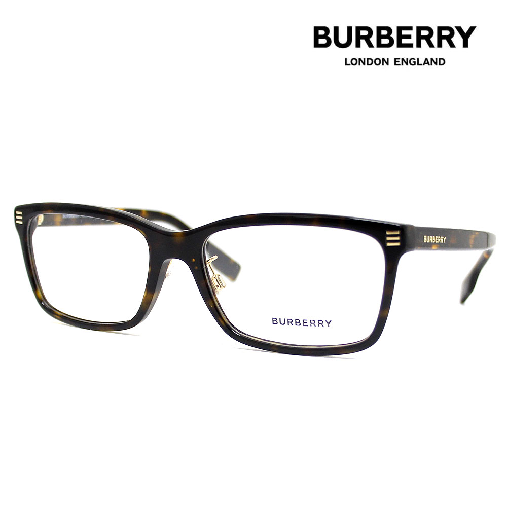 BURBERRY バーバリー BE2352F 3002 56 FOSTER OPTICS 伊達眼鏡 メガネフレーム アイウェア ダークハバナ レクタングルシェイプ ローブリッジフィット メンズ 正規品 【送料無料】