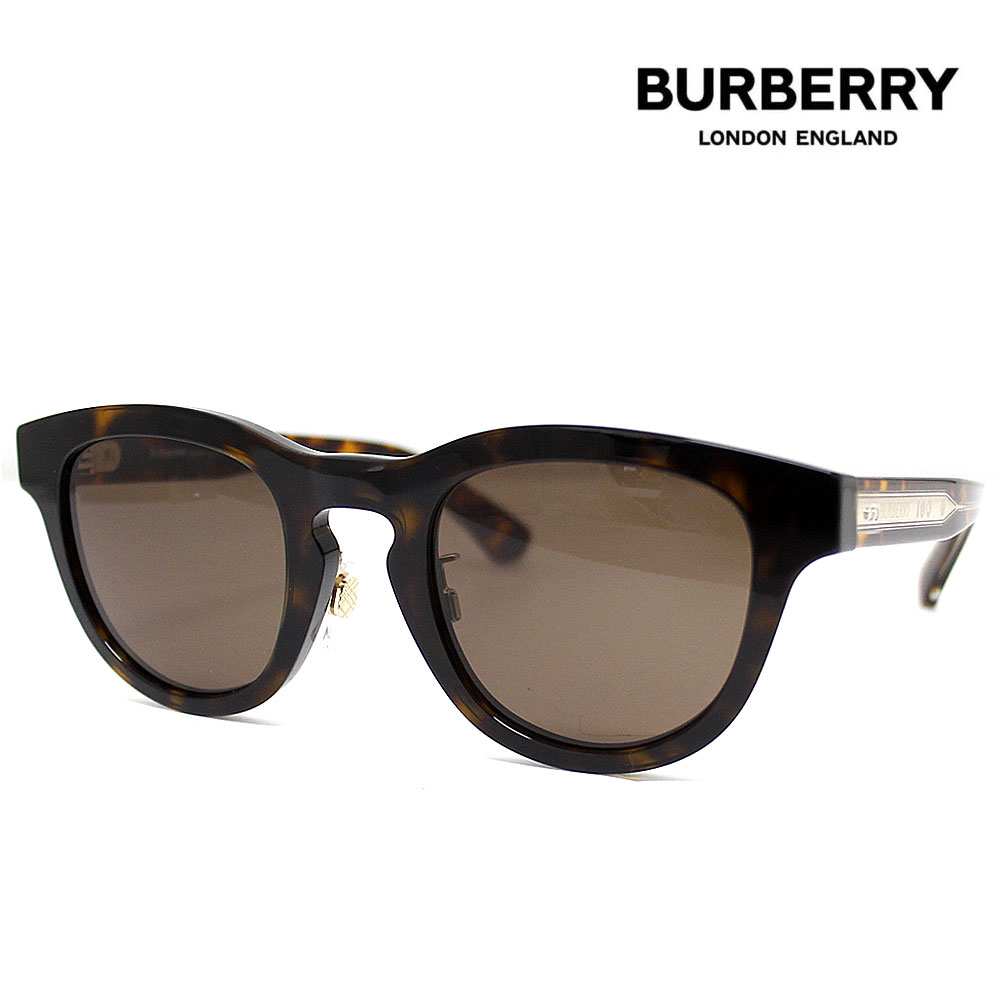 BURBERRY バーバリー BE4477F 420573 48 黒眼鏡 アイウェア 赤銅色 うす暗いハバナ パントスシェイプ メンズ 成人男性用 ローブリッジフィット 置き目品 新品 【貨物輸送無料】