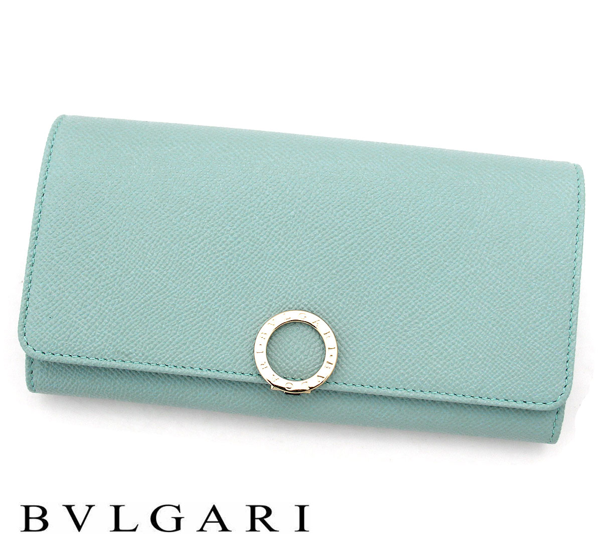 国内即発★BVLGARI★ブルガリブルガリ 長財布 グレイターコイズ BVLGARI ブルガリ 長財布 財布 レディース ブルガリブルガリ