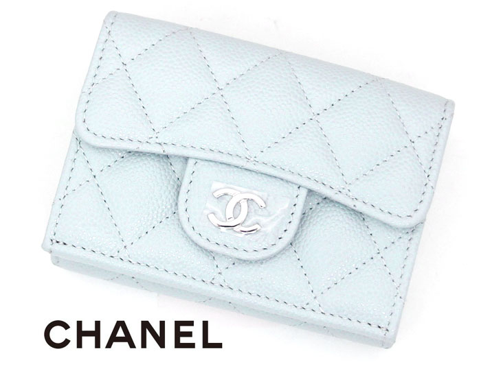 楽天市場】シャネル CHANEL 財布 三つ折り スモール フラップ