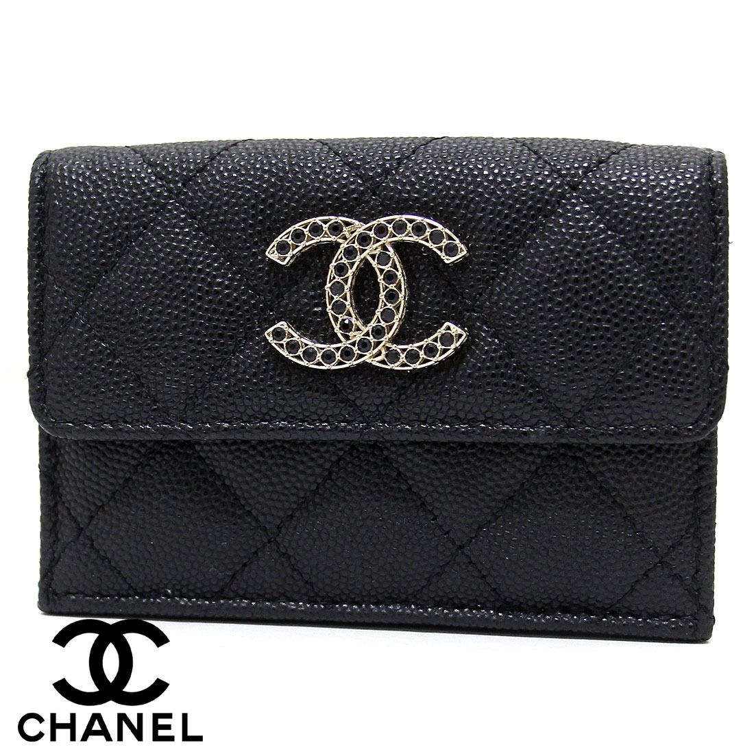 楽天市場】CHANEL シャネル AP0116 スモールフラップ ウォレット