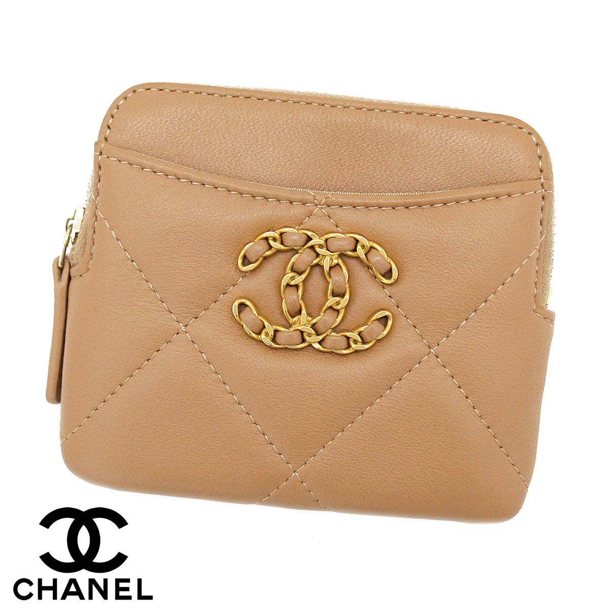 CHANEL ケース　小物入れ ココマーク ゴールドレディース ブラック 2025年秋冬 CHANEL シャネル パスポートケース マトラッセ ココ