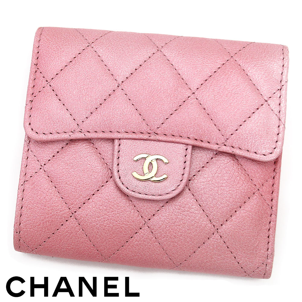 楽天市場】新品☆新作☆限定 シャネル CHANEL 財布 三つ折り