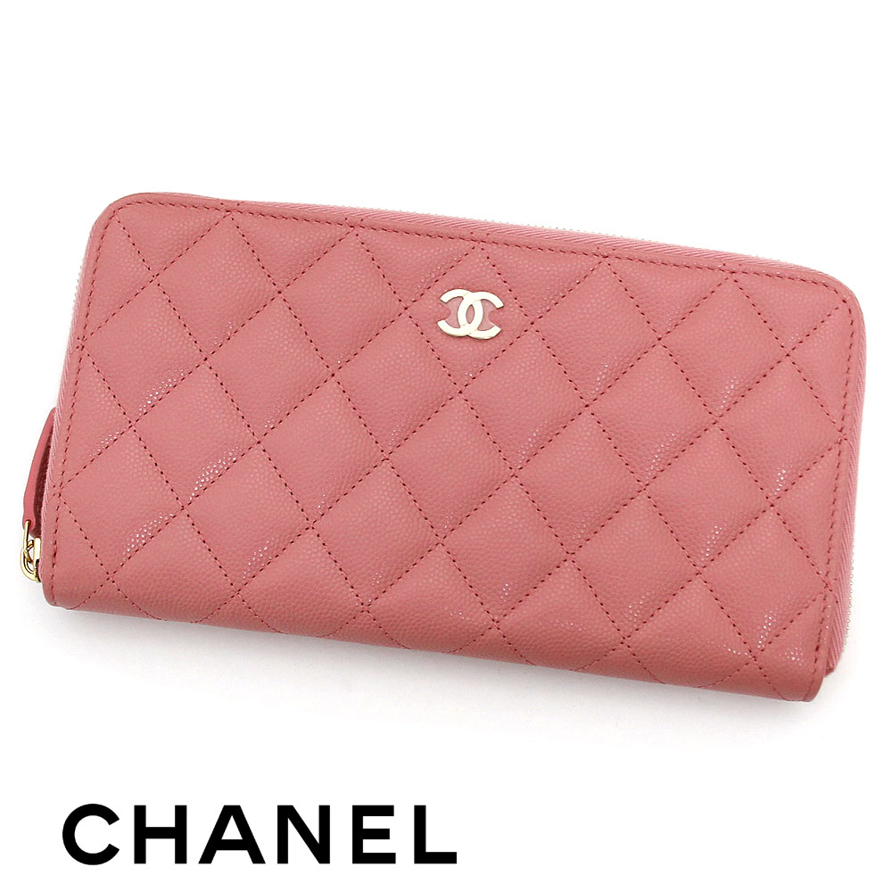 楽天市場】シャネル 長財布 CHANEL ラウンドファスナー