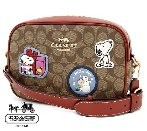 楽天市場】コーチ スヌーピー コラボ 新作 ファクトリー ショルダー
