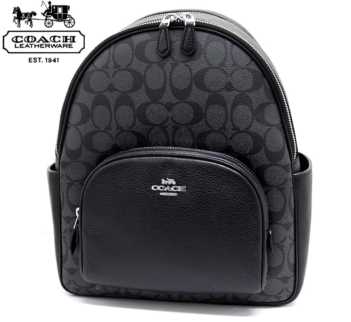 【アー】 COACH シグネチャー リックサック バックパック COACH コーチ リュックサック バッグ メンズ シグネチャー