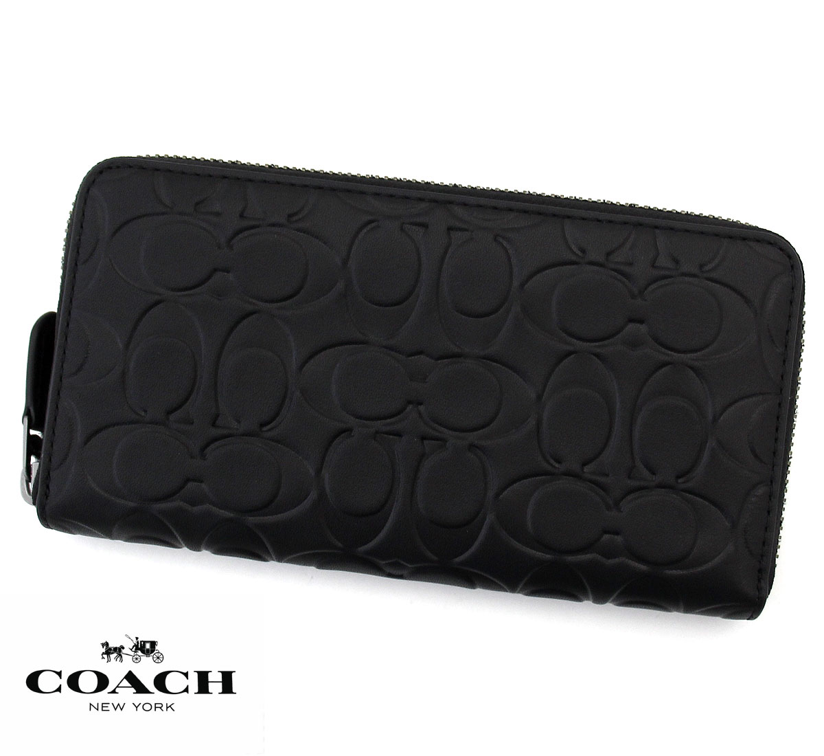 楽天市場】コーチ 財布 長財布 レディース ラウンドファスナー