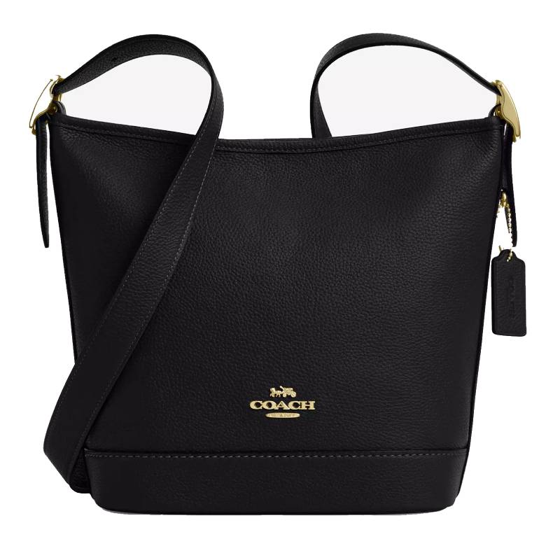 COACH 逃げ口 CBH18 IMBLK コーチ職 ユダの手紙 御徒面子 ショルダーバッグ 曲がった掛け 黒いこと 新品 ラッピング不可【貨物輸送無料】