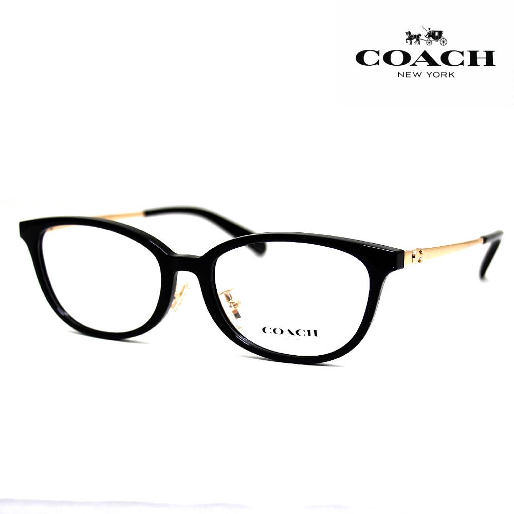 COACH コーチ HC6295D 5002 51　OPTICS 伊達眼鏡 メガネフレーム アイウェア レクタングル ブラック ローブリッジフィット レディース 女性用 正規品 【送料無料】