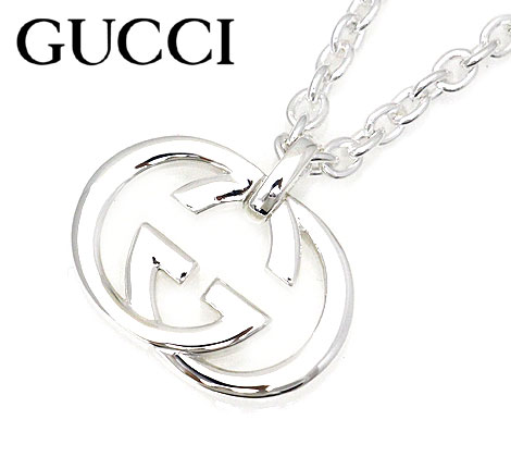 GUCCI グッチ 190484 J8400 8106　ブリットGG ネックレス ペンダント アクセサリー スターリングシルバー メンズ レディース ユニセックス 【送料無料】
