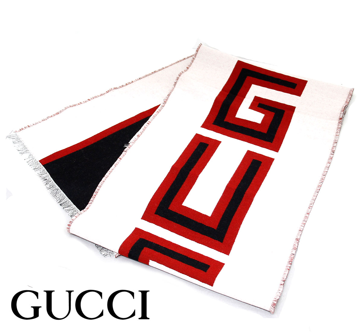 楽天市場】GUCCI グッチ ストール 600950 4G200 レディース フリンジ