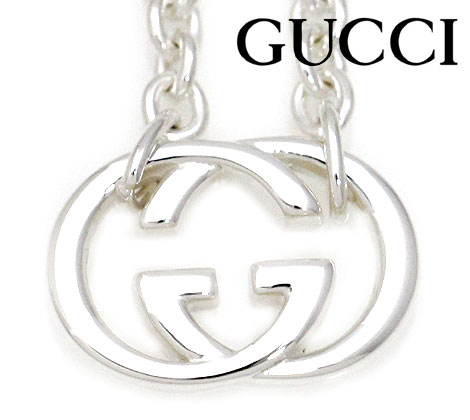GUCCI グッチ 190489 J8400 8106 インターロッキングG ブリット BRITT ネックレス ペンダント アクセサリー シルバー メンズ レディース ユニセックス 【送料無料】