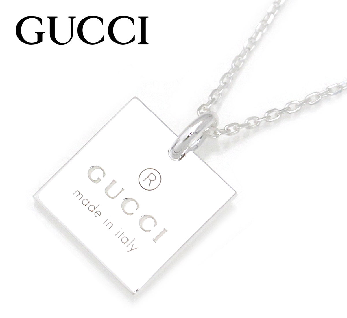 楽天市場】GUCCI グッチ 8 エイト ネックレス ペンダント