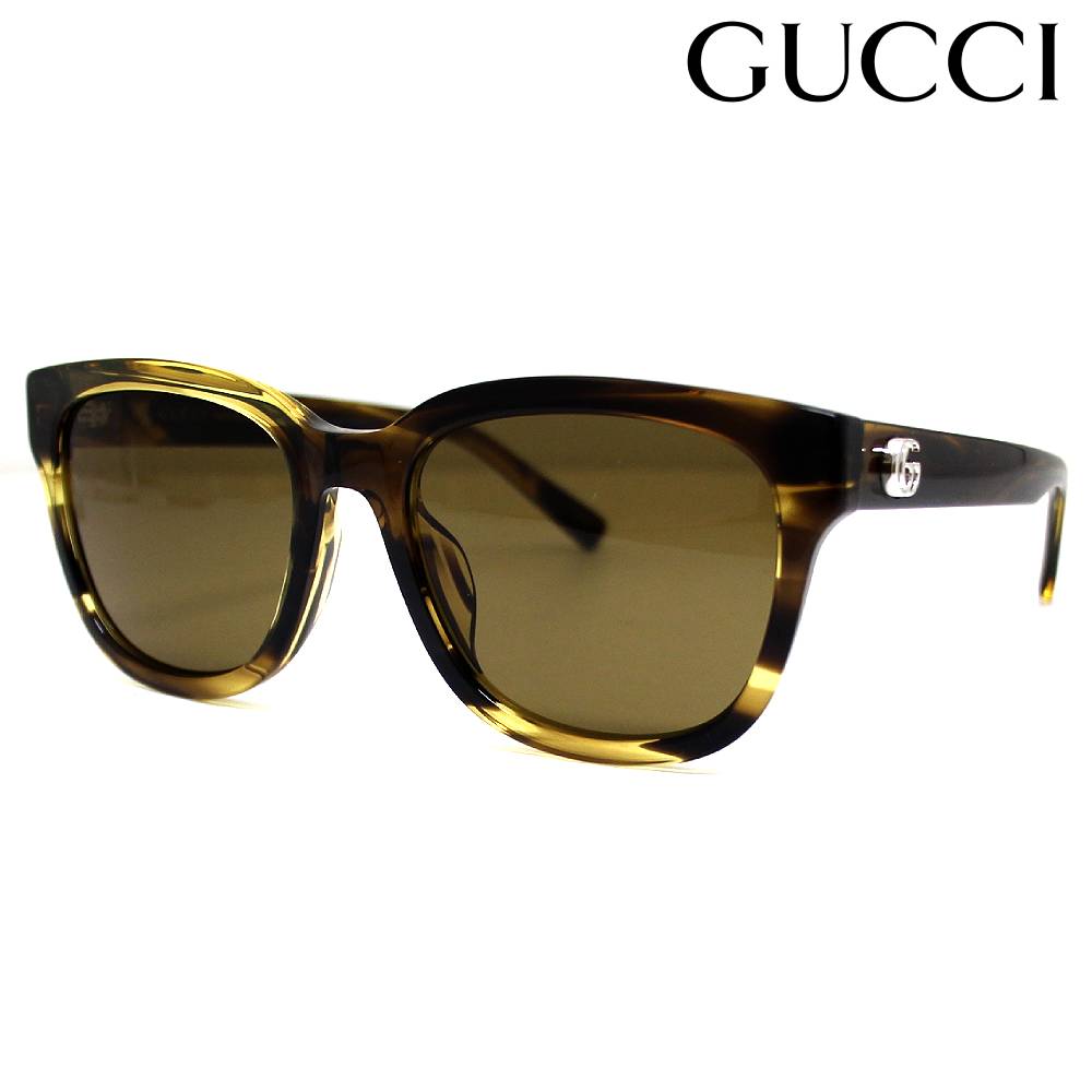 GUCCI グッチ GG2126SK 003 サングラス アジアンフィット セルフレーム レディース ハバナ ブラウン 新品 【送料無料】｜ジュエリーセキネ 29,120円