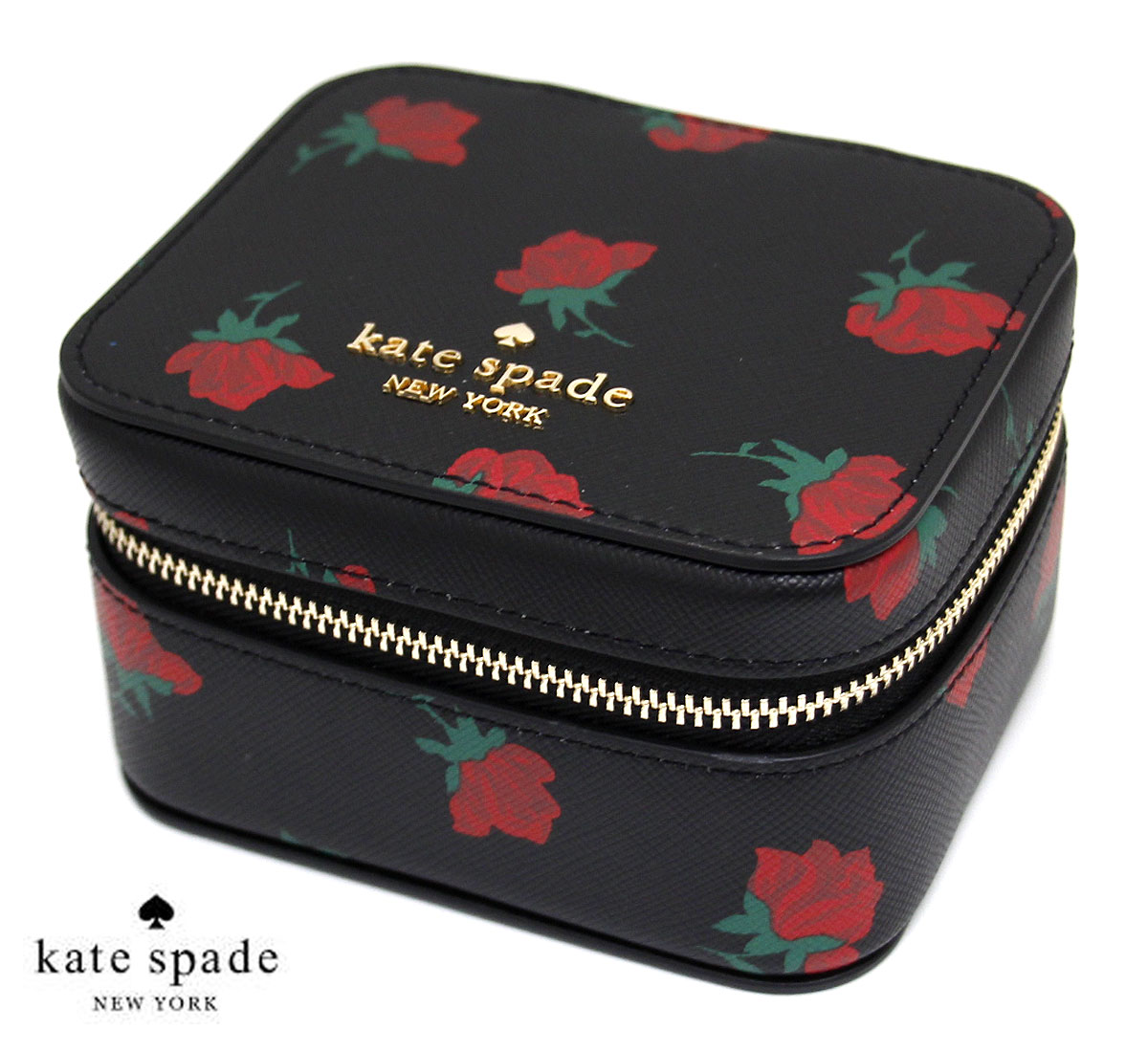 【楽天市場】kate spade ケイトスペード KE812 001 Madison Rose ジュエリーケース アクセサリーボックス レザー
